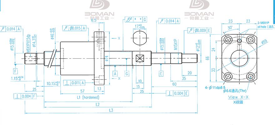 TBI XSVR02010B1DGC5-1099-P1 tbi微型滚珠丝杆