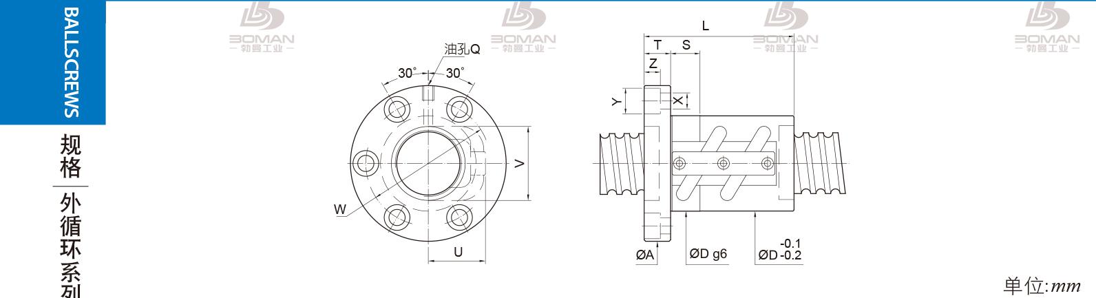 PMI FSVC1504 PMI转造级滚珠丝杠型号说明